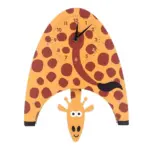 Swinging-Giraffe-Kids-Bedroom-Wall-Clocks-Fun-and-Whimsical-Decor-4 Swinging Giraffe Kids Bedroom Wall Clocks Fun and Whimsical Decor