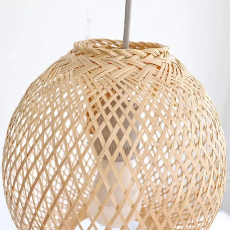 THAIHOMESHOPBambooPendantLightJUNDARA ROUNDB