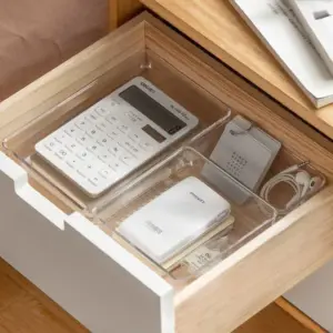 Transparent Drawer Sorting Compartment Organizer