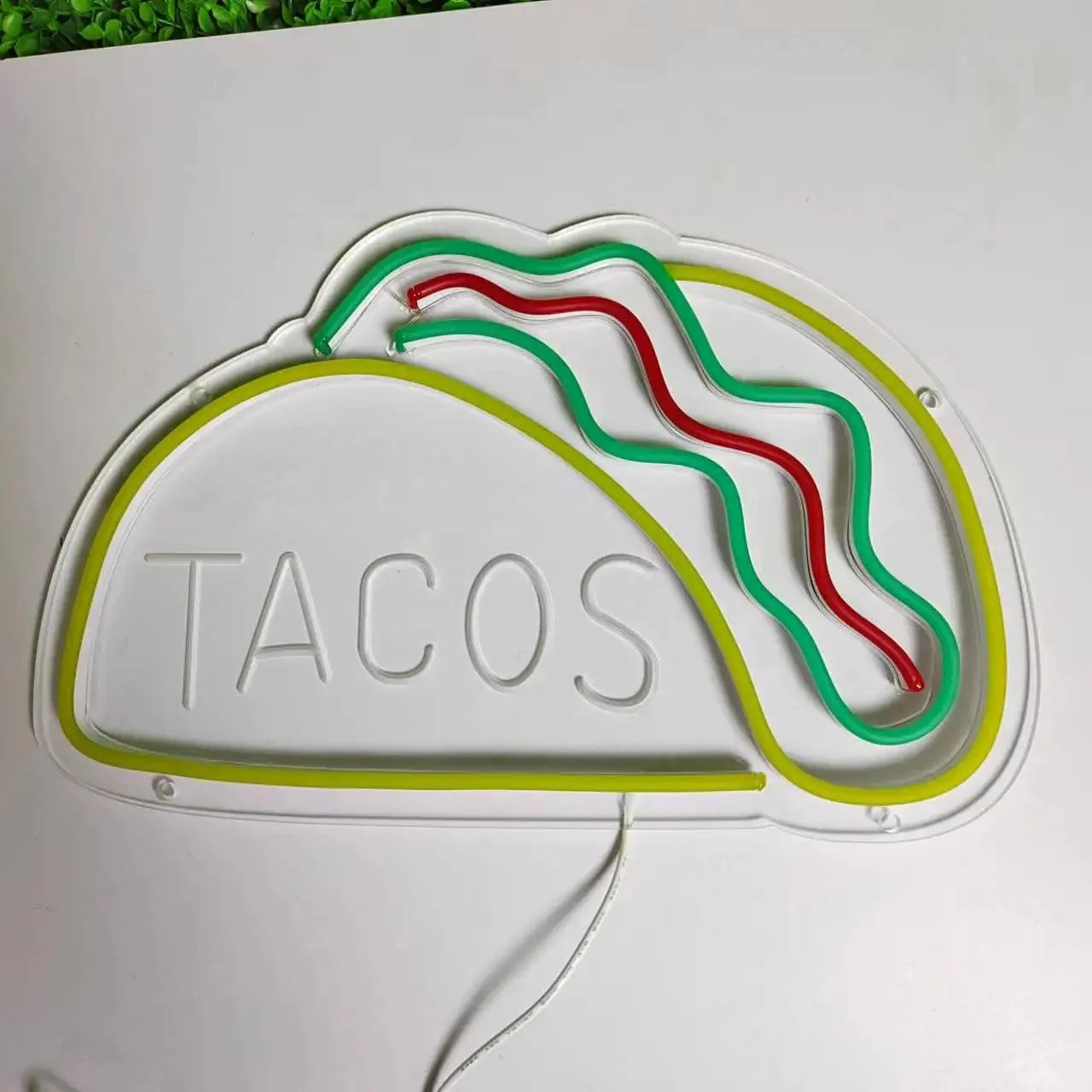 Tacos Hamburger Pizza Hot Dog Neon Sign Night Light Burger Wall Hanging Led Restaurant Burger Shop 9cab660b D765 4d2d Afd6 A38fc5d67e86