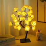 Tafellamp Bloem Boom Rode Roos Lampen Fairy Bureau Nachtverlichting Usb Bedienbare Geschenken Voor Bruiloft Valentijn Kerstdecoratie 6d1b0c66 a672 4cdd 90a6 cf2a2d9c1732