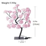 Tafellamp Bloem Boom Rode Roos Lampen Fairy Bureau Nachtverlichting Usb Bedienbare Geschenken Voor Bruiloft Valentijn Kerstdecoratie fcc55e53 ff06 4725 8251 6c7c85c239fb