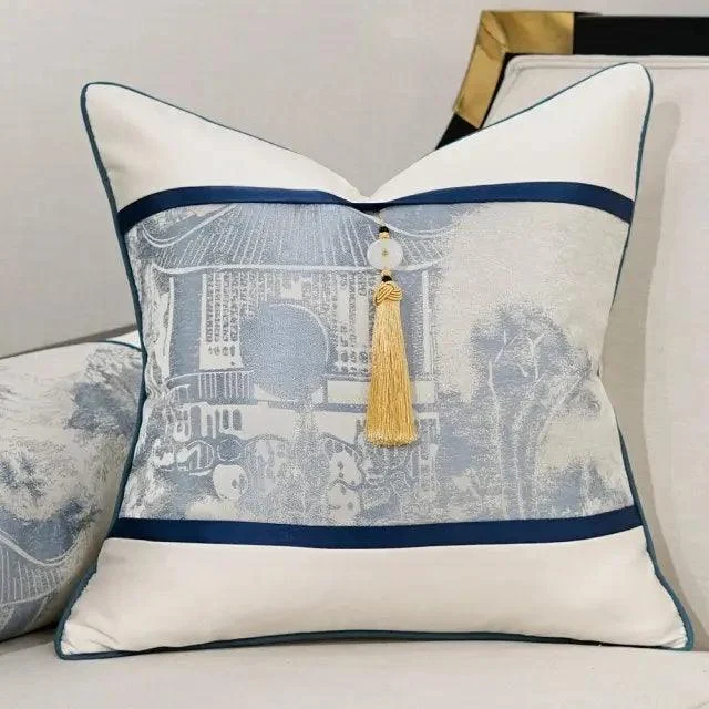 Tassels Cushion Cover - ISTANBULLU LTD