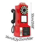 TelephoneModelVintageMetalOrnamentEuropeanPhotoPropsSculpturesandStatues Homeko5