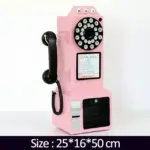 TelephoneModelVintageMetalOrnamentEuropeanPhotoPropsSculpturesandStatues Homeko6