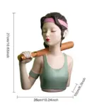 TenaciousGirlSculptureDecor-Homeko1 TenaciousGirlSculptureDecor Homeko1