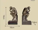Thinking Man Bookend Decorfaure
