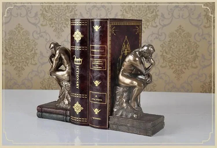 Thinking Man Bookend - ISTANBULLU LTD