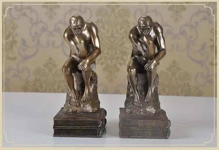 Thinking Man Bookend - ISTANBULLU LTD