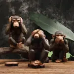 ThreeMonkeysOrnament-Homeko3 ThreeMonkeysOrnament Homeko3