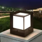 Thrisdar E27 12W Outdoor Fence Gate Pillar Light Courtyard Balcony Lawn Bollard Lamp Villa Corridor Chapiter da9dd6b1 865a 4035 b233 03fd5a8dc923