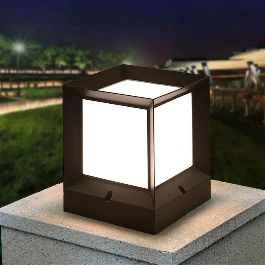 Thrisdar E27 12w Outdoor Fence Gate Pillar Light Courtyard Balcony Lawn Bollard Lamp Villa Corridor Chapiter Da9dd6b1 865a 4035 B233 03fd5a8dc923