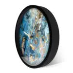 Timeless Marble Art Wall Clock A Unique Statement Piece