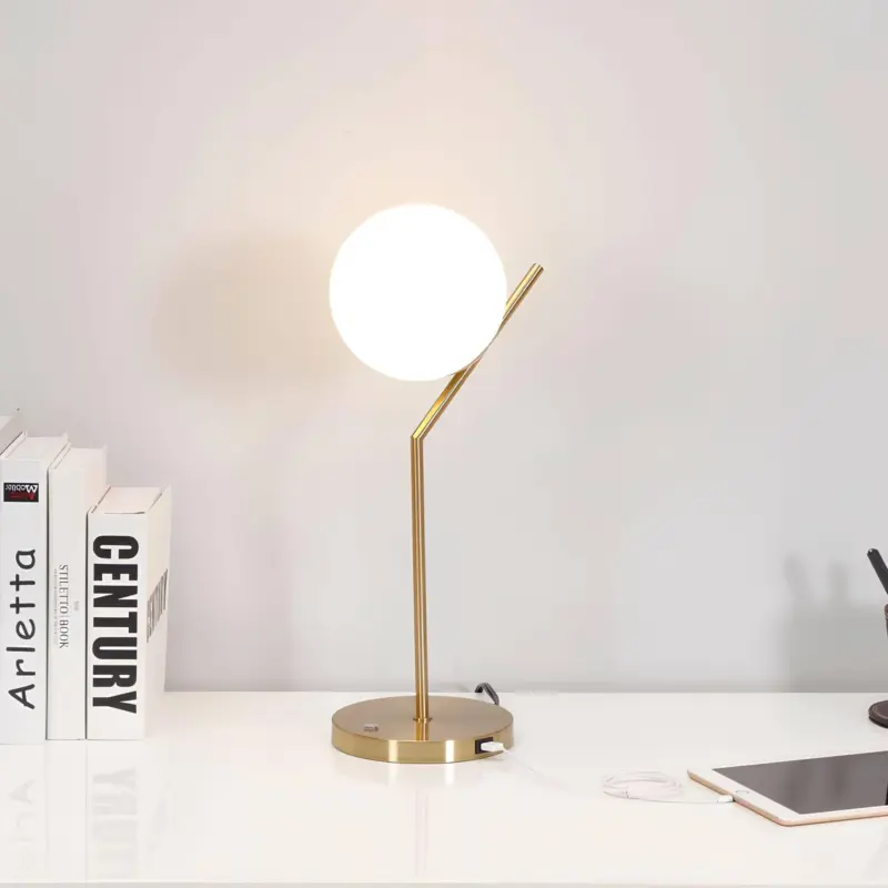 TouchGlowTischlampeModernesdimmbaresLED DesignfurjedenRaum