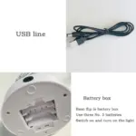Tree Shaped LED Lamp Bonsai Style 24leds rose flower DIY USB Night Light Touch Switch Control f5becb5c 227d 4271 95da 714bfdd43aa0