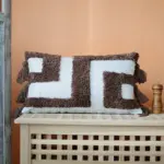 Tribal cushion cover Brown Home Decoration Pillow Cover 30x50cm 45x45cm Tufted Geometric for Sofa Bed Chair 8ba95a74 fe38 4611 b5d4 f2dee155b540