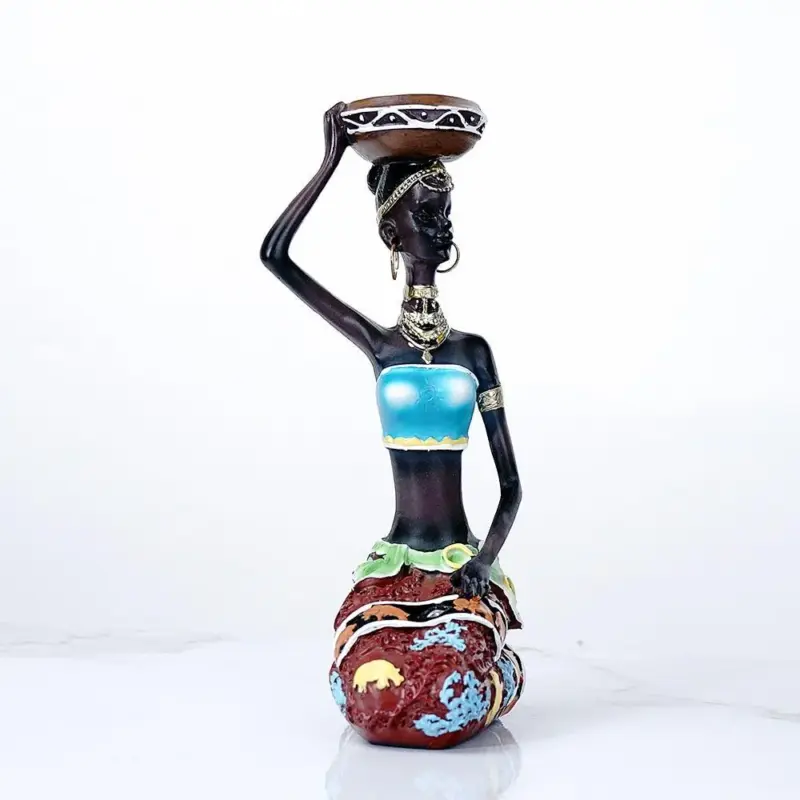 TribalAfricanCandleHolder Homeko6