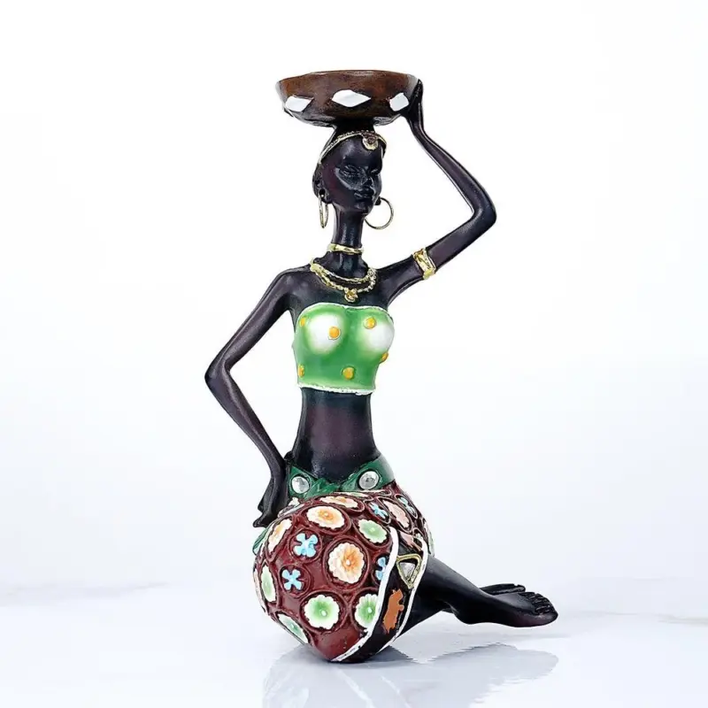 TribalAfricanCandleHolder Homeko7