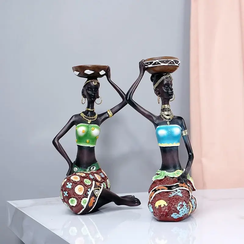 TribalAfricanCandleHolder Homeko8