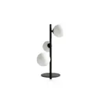 TripleBallTableLampblack