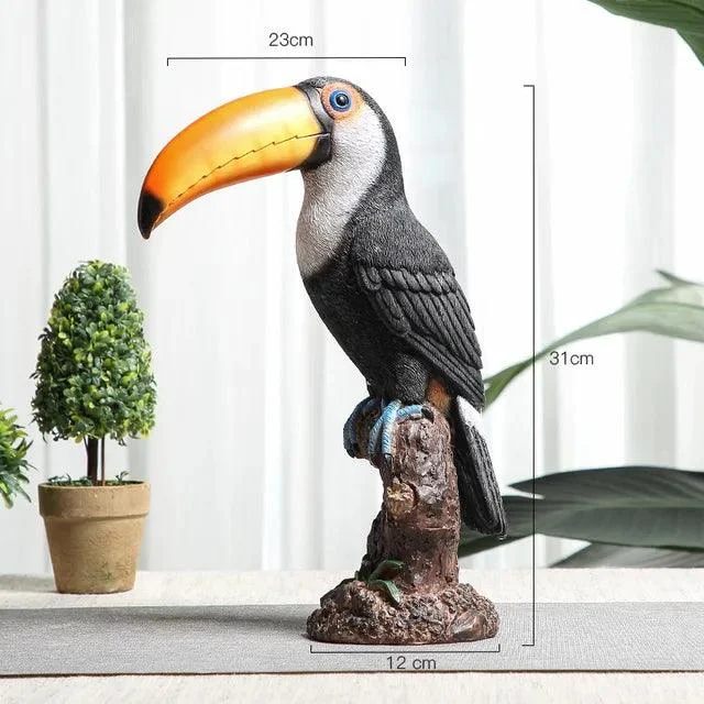 Tropical Bird Decor - Homeko