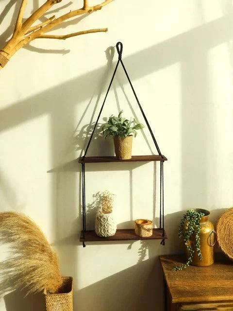 TimberTwin - wooden wall shelf - ISTANBULLU LTD