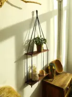 Two-Layer-Wooden-Wall-Shelf-Wood-Color-Macrame-Hanging-Boho-Home-Decoration-Floating-Shelf-Plant-Display_a57beb0e-f2a8-4fc4-a5fc-c4ea796ebea5 Two Layer Wooden Wall Shelf Wood Color Macrame Hanging Boho Home Decoration Floating Shelf Plant Display a57beb0e f2a8 4fc4 a5fc c4ea796ebea5