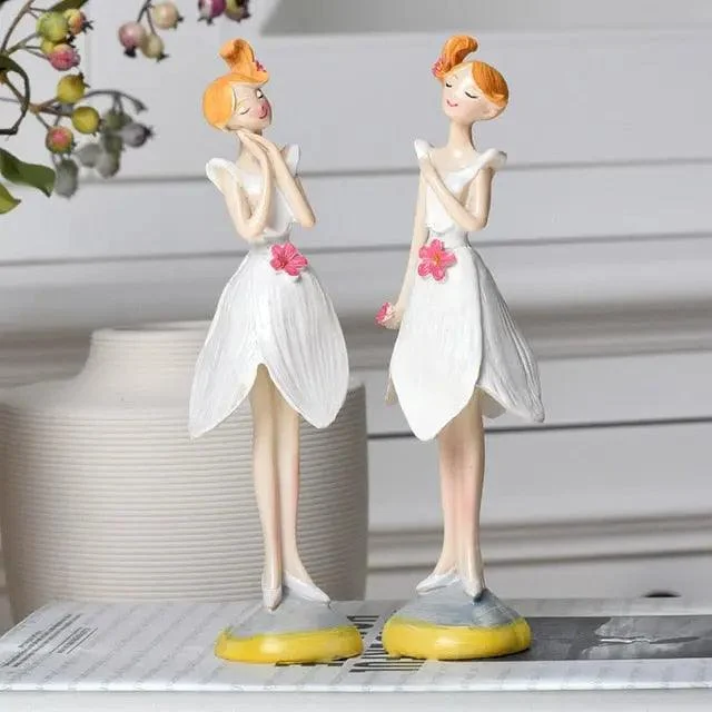 Two Sisters Figurine Set - ISTANBULLU LTD