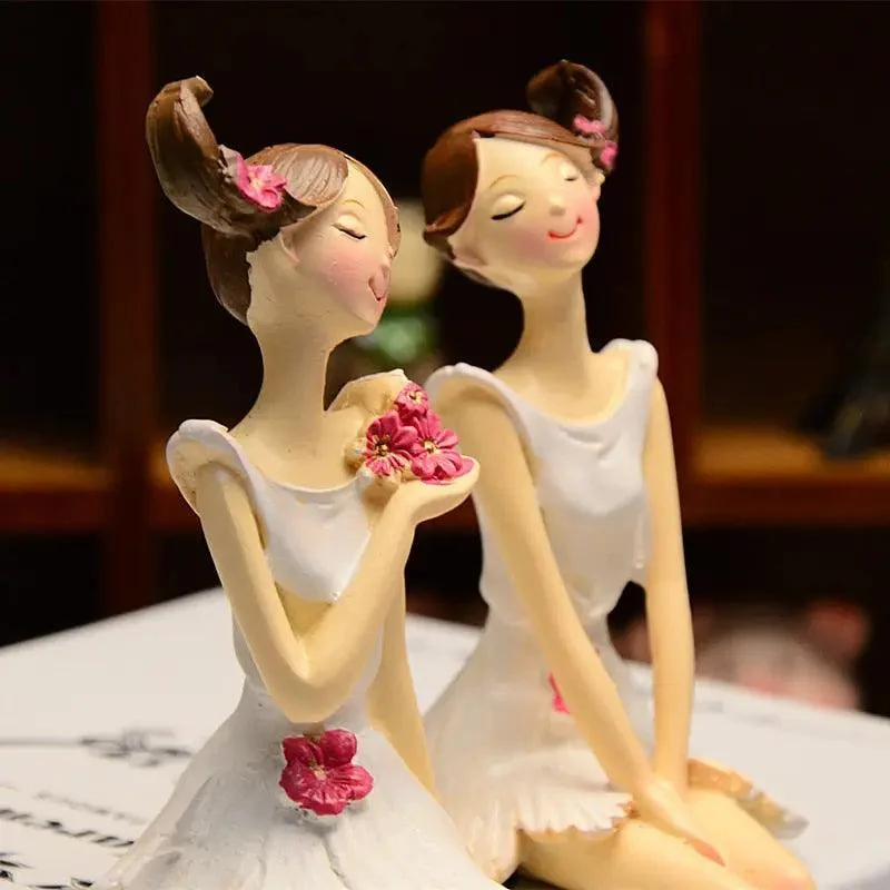 Two Sisters Figurine Set - ISTANBULLU LTD