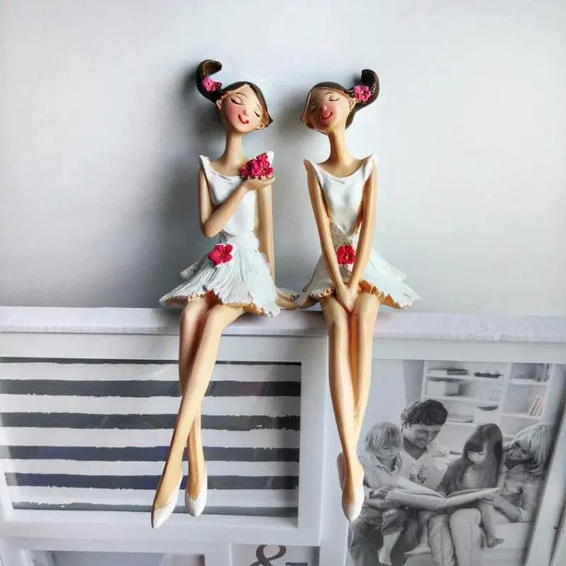 Two Sisters Figurine Set - ISTANBULLU LTD