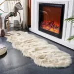 UltraSoftFluffySheepskinAreaRug Homeko3