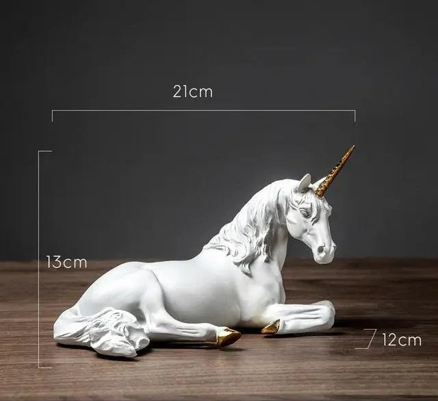 Unicorn Decorative Sculpture - ISTANBULLU LTD