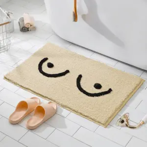 Playful Fluffy Bath Mat