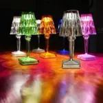 Usb C Oplaadbare Draadloze Tafellamp Acryl Kristal Kunst Tafellamp Voor Slaapkamer Hotel Woonkamer Bureaulamp Restaurant 9d83c699 3607 43c2 baac 2b9166ecd1ec