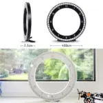 Usb LED Digital Wall Clock Modern Design Dual Use Dimming Digital Circular Photoreceptive Clocks For Home 830ce2cd b9d5 4281 bcc9 ccd429a8e730