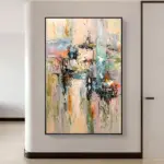 Utopian World Handmade Painting Decorfaure