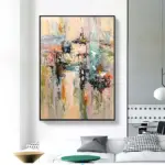 Utopian World Handmade Painting Decorfaure