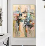 Utopian World Handmade Painting Decorfaure
