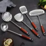 VandHome Kitchen Utensils 304 Stainless Steel Spatula Shovel Ladle Non Slip Wooden Handle Kitchenware Kitchen Cooking grande dff6ce2d 12ad 4e53 981a b59b494e132d