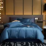 Vega Solid Color Duvet Cover set Decorfaure