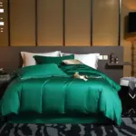 Vega Solid Color Duvet Cover set Decorfaure