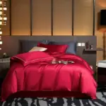 Vega Solid Color Duvet Cover set Decorfaure