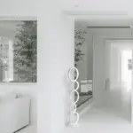 Vertical Five Rings Floor Lamp Unique Modern Lighting for Home Decor