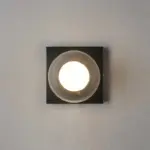 Vierkante Schotel Led Wandlamp Wandverlichtingsarmaturen Voor Slaapkamer Woonkamer Binnenbal In De Bal Glazen Wandkandelaar Voor Gang 254441a3 9d95 4f79 9846 b25ed0be6e59