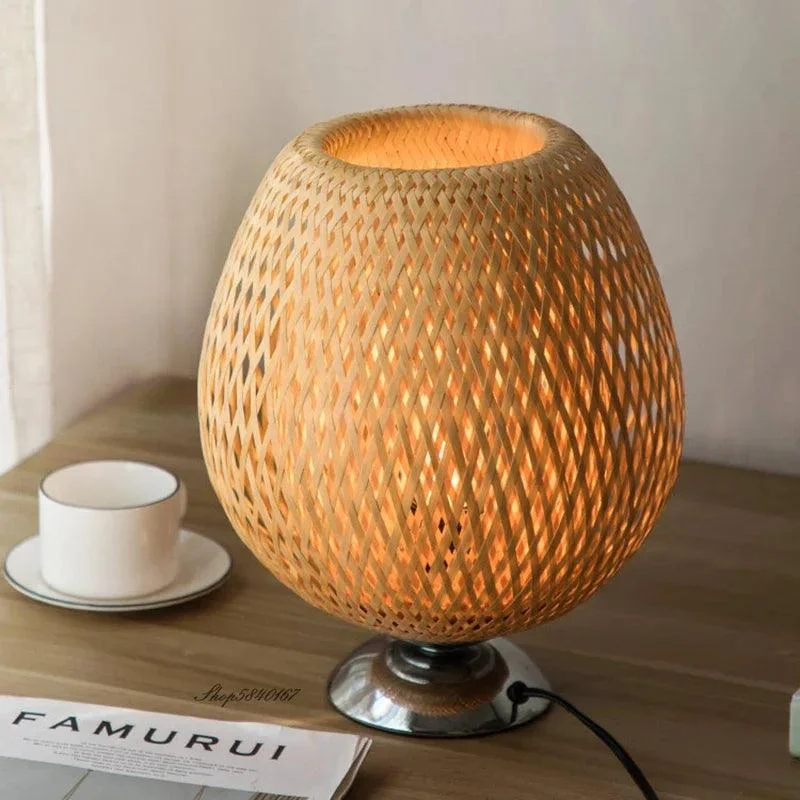Vintage Bamboe Tafel Lampen Chinese Stijl Handgemaakte Houten Bureaulamp Voor Woonkamer Slaapkamer Decoratie Creatieve E27 Naast 8f0fdbb8 7e88 4a8d Bf45 B989211da32c