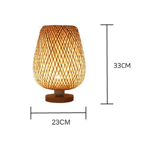 Vintage Bamboohandicraft Table Lamps Handmade Bedroom Bedside Desk Lights Living Room Decor Warm Bamboo Wood Lamp 7f2422ba C676 42b5 95dd Aeb062af5581