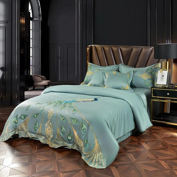 Vintage Chic Peacock Embroidery Comforter Cover Us Queen King Oversize 800tc Egyptian Cotton Soft Bedding Bed 700x 32a7985e 127b 41b4 B349 E4e69cb46e79