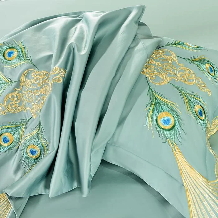 Vintage Chic Peacock Embroidery Comforter Cover Us Queen King Oversize 800tc Egyptian Cotton Soft Bedding Bed 700x Ecfede30 0850 4abf 8f0a 6bbd3df685d9