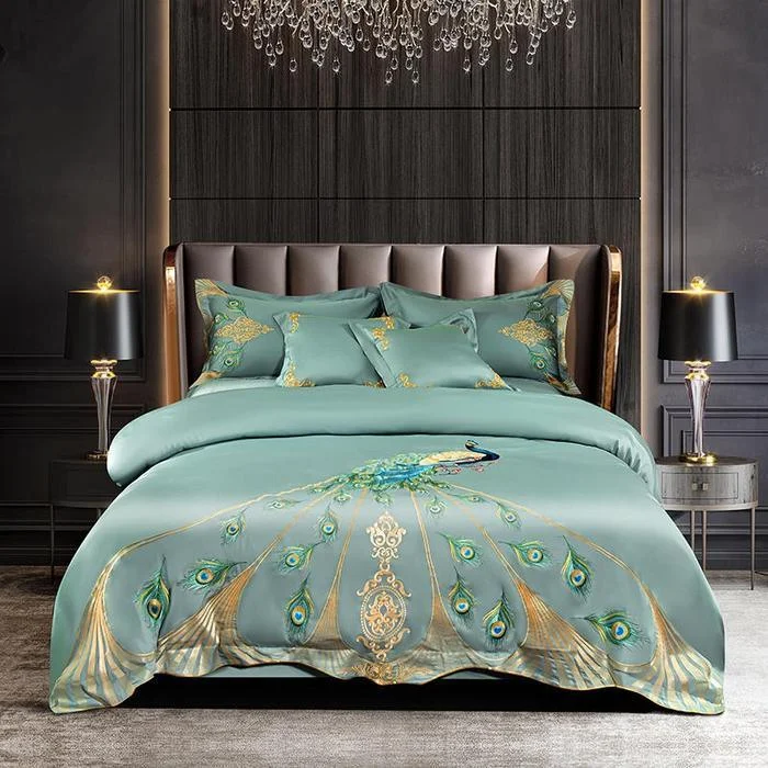 Vintage Chic Peacock Embroidery Comforter Cover Us Queen King Oversize 800tc Egyptian Cotton Soft Bedding Bed 700x F642806f 2a49 4c8c A15c 3068fe23c7e4