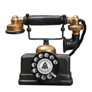 RetroTech - Antique Telephone Decoration